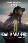 Noah Kahan: Out of Body movie poster: The singer in profile and on stage.