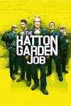 The Hatton Garden Job movie poster: Five men stand in front of a yellow background