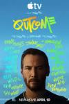 Outcome movie poster: Keanu Reeves in close-up.