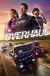 Overhaul Movie Poster: 3 people and cars racing