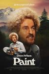 Paint Movie Poster: Owen Wilson resembles PBS painter Bob Ross in a 1970s-style portrait