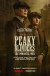 Cillian Murphy and Barry Keoghan in period clothing stand against a bombed-out  skyline on the  poster for Peaky Blinders: The Immortal Man