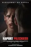 Pilecki's Report movie poster: Man with bloody face looks at another