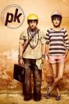 PK movie poster: PK and Jaggu stand together