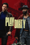 Play Dirty movie poster: Two men against a red background.