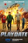 Playdate movie poster: Walking away from an explosion.