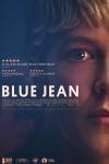 Blue Jean movie poster: A White woman with blond hair stares at the camera
