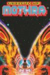 Rebirth of Mothra Movie Poster: Colorful moth graphic against a starry background.