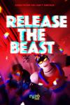 Release the Beast movie poster: Characters with a red background.