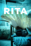 Rita Movie Poster: Girl lying on bed with angel wing over her