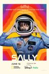 Sally movie poster: Sally Ride in her uniform.