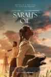 Sarah's Oil movie poster: Naya Desir-Johnson stands with a dog, looking to the sky in front of Zachary Levi holding a shotgun
