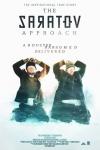 The Saratov Approach Movie Poster: Two missionaries are on their knees, blindfolded, hands on top of their heads