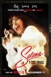 Selena y Los Dinos movie poster: The singer performing.