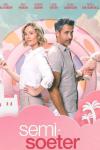 Semi-Soeter movie poster: White woman holds bottle, man holds stuffed bunny