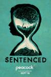 Sentenced movie poster: Profile shaped like an hourglass.