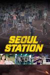 Seoul Station movie poster: People run to escape chasing zombies.