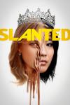 Slanted movie poster: A face that's half McKenna Grace with her skin melting off and half a Shirley Chen face