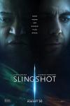 Slingshot Movie Poster: Captain Franks (Laurence Fishburne) and John (Casey Affleck) look at a view of outer space