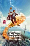 Nirvanna the Band the Show the Movie Poster: Matt looks wide-eyed at a gizmo, as Jay holds his hands over his ears