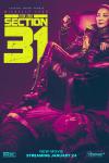 Star Trek: Section 31 movie poster: Michelle Yeoh in magenta.