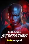 Stepfather Movie Poster: Taye Diggs looking serious with red lighting 
