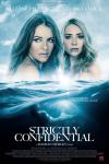 Strictly Confidential movie poster: Elizabeth Hurley and Georgia Lock appear above ocean waters