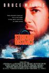 Striking Distance Movie Poster: Bruce Willis's face merged with a boat scene on a movie poster.