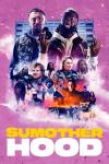 Sumotherhood movie poster: A collection of the film's characters on a pink background