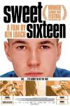 Sweet Sixteen movie poster: A close-up of a White male teen's face staring at the camera