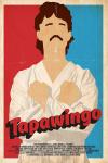 Tapawingo movie poster: Illustration of Jon Heder with arms crossed, wearing a karate gi