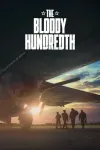 The Bloody Hundredth movie poster: 4 men walk under an airplane