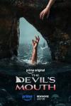 The Devil's Mouth movie poster: Two hands and a shark fin.