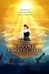 The Divine Protector - Master Salt Begins movie poster: Master Salt kneels in golden light with a fight scene below her.