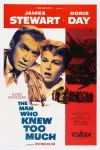 The Man Who Knew Too Much movie poster: Doris Day and James Stewart