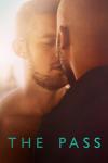 The Pass movie poster: A shirtless Russell Tovey looks to kiss Arinze Kene, who has his back to the camera.