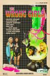 The Wrong Girls movie poster: Kristen Stewart and Alia Shawkat stand together next to an image of their faces are inside a bong
