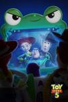 Toy Story 5 movie poster: Woody, Buzz Lightyear, and Jessie see themselves being recorded by the Lilypad tablet