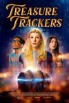 Treasure Trackers movie poster: three children standing over a glowing chest