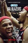 Untold: Jail Blazers movie poster: Rasheed Wallace and Bonzi Wells high five at a Portland Trail Blazers game