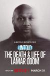 Untold: The Death & Life of Lamar Odom movie poster: black and white headshot of Lamar Odom