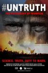 Untruth: The Psychology of Trumpism movie poster: Donald Trump's face above a picture of a violent mob