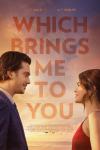 Which Brings Me to You Movie Poster: Nat Wolff and Lucy Hale stare at each other, wearing wedding guest attire