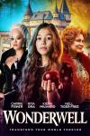 Wonderwell Movie Poster: Rita Ora, Kiera Milward, and Carrie Fisher wearing fantasy clothing; Milward holds an apple