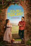 You, Me & Tuscany Movie Poster: Regé-Jean Page and Halle Bailey stand in an arch, looking at each other