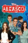 Alex and Co.: A group of Italian teenagers stand shoulder to shoulder under the title "Alex and Co."