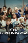 Being Gordon Ramsay: Gordon Ramsay sits among the blur of a bunch of people including his wife, children, construction foreman and chefs.