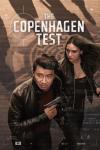 The Copenhagen Test TV show poster: Alexander (Simu Liu) drags Michelle (Melissa Berrera) while holding a gun