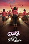Grease: Rise of the Pink Ladies TV show: 4 Pink Ladies shown from behind, facing a sunset