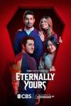 Eternally Yours TV show poster: Four people posing in front of a red background.